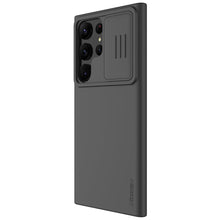 Заредете изображение във визуализатора на галерията – Nillkin CamShield Silky Magnetic Case for Samsung Galaxy S23 Ultra Cover with MagSafe with Camera Cover Black
