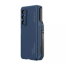 Заредете изображение във визуализатора на галерията – Nillkin Super Frosted Shield Fold Case for Samsung Galaxy Z Fold 5 5G blue (pen holder)
