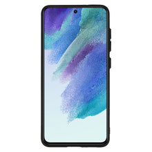 Заредете изображение във визуализатора на галерията – Leather 3D Case for Samsung Galaxy S21 FE design 3 black
