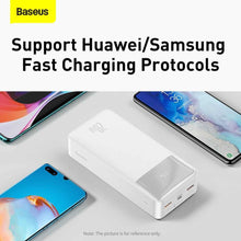 Заредете изображение във визуализатора на галерията – Power bank baseus bipow - 30 000mah lcd quick charge pd20w white ppdml-n02 - TopMag
