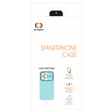 Заредете изображение във визуализатора на галерията – Tel Protect Lichi Soft Case for Iphone 15 light blue

