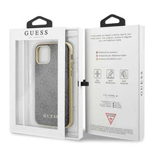 Заредете изображение във визуализатора на галерията – Guess GUHCN58G4GG iPhone 11 Pro szary/grey hard case 4G Collection
