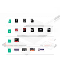 Заредете изображение във визуализатора на галерията – Ugreen USB 3.0 SD / micro SD / CF / MS memory card reader black (CR125 30333)
