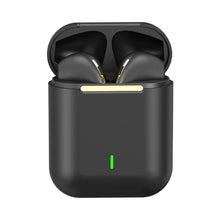 Заредете изображение във визуализатора на галерията – Wireless headset stereo tws j18 + docking station black - TopMag
