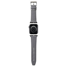 Заредете изображение във визуализатора на галерията – Original Strap KARL LAGERLELD strap Saffiano Monogram  KLAWMSAKLHPG for Apple Watch 38/40/41mm silver
