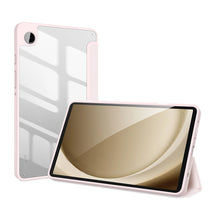 Заредете изображение във визуализатора на галерията – Dux Ducis Toby case with flip stand for Samsung Galaxy Tab A9 8.7'' - pink
