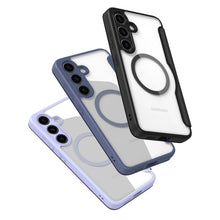 Заредете изображение във визуализатора на галерията – Dux Ducis Skin X Pro case for Samsung S24 with magnetic ring and flap - purple
