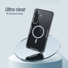 Заредете изображение във визуализатора на галерията – Nillkin Nature Pro armored case with a magnetic ring for Samsung Galaxy S24 - white
