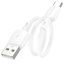 Заредете изображение във визуализатора на галерията – Borofone Cable BX93 Super Power - USB to Type C - 27W 3A 0,25 metres white

