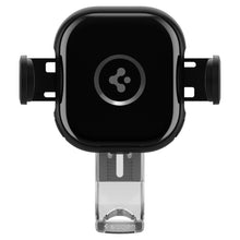 Заредете изображение във визуализатора на галерията – Spigen UTS12W ONETAP UNIVERSAL VENT CAR MOUNT WIRELESS CHARGER BLACK
