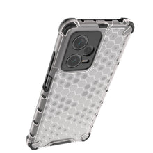 Заредете изображение във визуализатора на галерията – Honeycomb case for Xiaomi Redmi Note 12 Pro+ armored hybrid cover black
