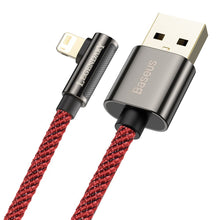 Заредете изображение във визуализатора на галерията – Baseus Legend Mobile Game Elbow Cable USB - Lightning 2,4A 1m red (CACS000109)
