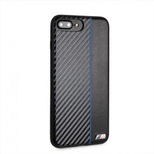 Заредете изображение във визуализатора на галерията – Etui hardcase BMW BMHCI8LCAPNBK iPhone 7 /8 Plus navy/niebieski Carbon
