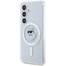 Заредете изображение във визуализатора на галерията – Karl Lagerfeld IML Choupette MagSafe case for Samsung Galaxy S24 - transparent
