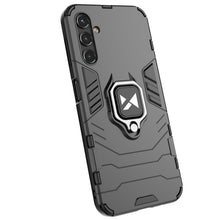 Заредете изображение във визуализатора на галерията – Wozinsky Ring Armor case for Samsung Galaxy A14 armored cover magnetic holder ring black
