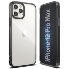 Заредете изображение във визуализатора на галерията – Ringke Fusion PC Case with TPU Bumper for iPhone 12 Pro Max grey (FSAP0057)
