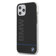 Заредете изображение във визуализатора на галерията – Etui BMW BMHCP12LPCUBBK iPhone 12 Pro Max 6,7" czarny/black hardcase Signature Printed Logo
