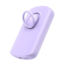 Заредете изображение във визуализатора на галерията – Wireless powerbank 6000mAh Joyroom JR-W030 20W MagSafe with ring and stand - purple

