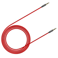 Заредете изображение във визуализатора на галерията – Baseus Yiven M30 stereo AUX audio cable 3.5 mm male mini jack 1.5m red-black (CAM30-C91)
