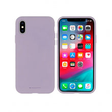 Заредете изображение във визуализатора на галерията – Mercury silicone гръб за  iphone 14 lavender
