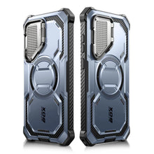 Заредете изображение във визуализатора на галерията – IBLSN Armorbox Mag Supcase case with MagSafe for Samsung Galaxy S24 - blue
