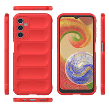 Заредете изображение във визуализатора на галерията – Magic Shield Case for Samsung Galaxy A14 flexible armored cover red
