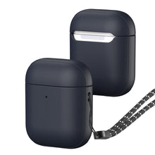 Заредете изображение във визуализатора на галерията – Dux Ducis Plen case for AirPods 2 / AirPods 1 headphone case blue
