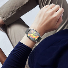 Заредете изображение във визуализатора на галерията – HOCO smartwatch Y19 Pro AMOLED Smart sports watch (call version) black
