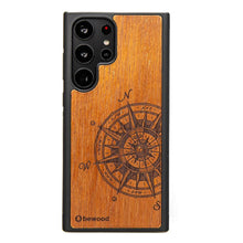 Заредете изображение във визуализатора на галерията – Wooden case for Samsung Galaxy S23 Ultra Bewood Traveler Merbau
