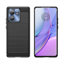 Заредете изображение във визуализатора на галерията – Carbon Case silicone case for Motorola Edge 40 - black
