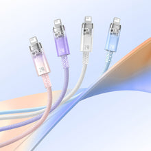 Заредете изображение във визуализатора на галерията – Baseus Explorer Series cable USB - Lightning 2.4A 2 m white (CATS010102)

