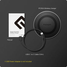 Заредете изображение във визуализатора на галерията – Spigen PF2104G ARCFIELD WIRELESS CHARGER 15W BLACK
