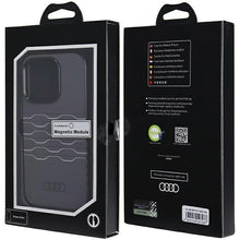 Заредете изображение във визуализатора на галерията – Audi IML MagSafe case for iPhone 15 Pro - black
