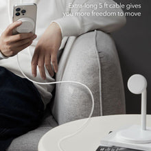 Заредете изображение във визуализатора на галерията – ESR HALOLOCK SHIFT MAGNETIC MAGSAFE WIRELESS CHARGER WHITE
