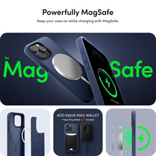 Заредете изображение във визуализатора на галерията – SPIGEN Cyrill Kajuk Mag compatible with MagSafe for IPHONE 15 PRO MAX navy
