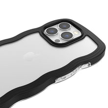 Заредете изображение във визуализатора на галерията – Adidas OR Wavy Case iPhone 13 Pro /13 6.1" black-transparent/black-transparent 51900
