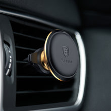 Заредете изображение във визуализатора на галерията – Magnetic car holder for the Baseus ventilation grille (Overseas Edition) - gold

