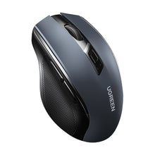 Заредете изображение във визуализатора на галерията – Ugreen optical wireless mouse USB 2.4GHz / Bluetooth 5.0 4000 DPI black (MU006)
