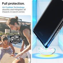 Заредете изображение във визуализатора на галерията – Spigen ultra hybrid case for sony xperia 10 iv transaprent - TopMag
