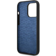 Заредете изображение във визуализатора на галерията – Case BMW BMHCP14X22SWTK iPhone 14 Pro Max 6.7" black/black Silicone Vertical Tricolor Lines
