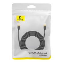 Заредете изображение във визуализатора на галерията – Baseus High Speed ​​Cat 8 40 Gb/s Ethernet cable 3 m - black
