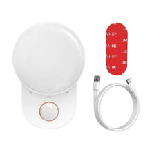 Заредете изображение във визуализатора на галерията – Baseus led light full moon human body induction night light white dgfm-02 - TopMag
