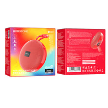 Заредете изображение във визуализатора на галерията – Borofone Portable Bluetooth Speaker BR27 Dear red
