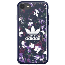 Заредете изображение във визуализатора на галерията – Adidas Snap Case Floral iPhone SE2022 / SE2020 / 7 / 8 / 6 / 6s navy/navy 40545
