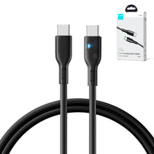 Заредете изображение във визуализатора на галерията – USB C - USB C cable 100W 1.2m Joyroom S-CC100A13 - black
