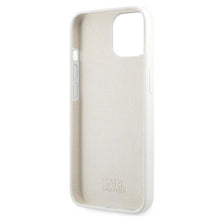Заредете изображение във визуализатора на галерията – Karl Lagerfeld KLHCP13SSSKCW iPhone 13 mini 5,4" hardcase biały/white Silicone Karl &amp; Choupette
