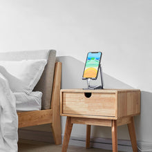 Заредете изображение във визуализатора на галерията – Ugreen metal aluminum folding phone holder tablet gray (LP263 80708)
