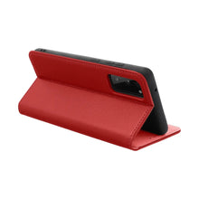 Заредете изображение във визуализатора на галерията – Leather forcell калъф тип книга smart pro за  xiaomi redmi note 10 / 10s claret - TopMag
