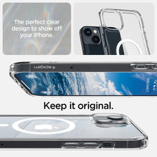 Заредете изображение във визуализатора на галерията – Spigen ultra hybrid mag гръб за iphone 14 white - TopMag
