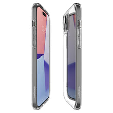 Заредете изображение във визуализатора на галерията – Spigen Crystal Hybrid, crystal clear - iPhone 15
